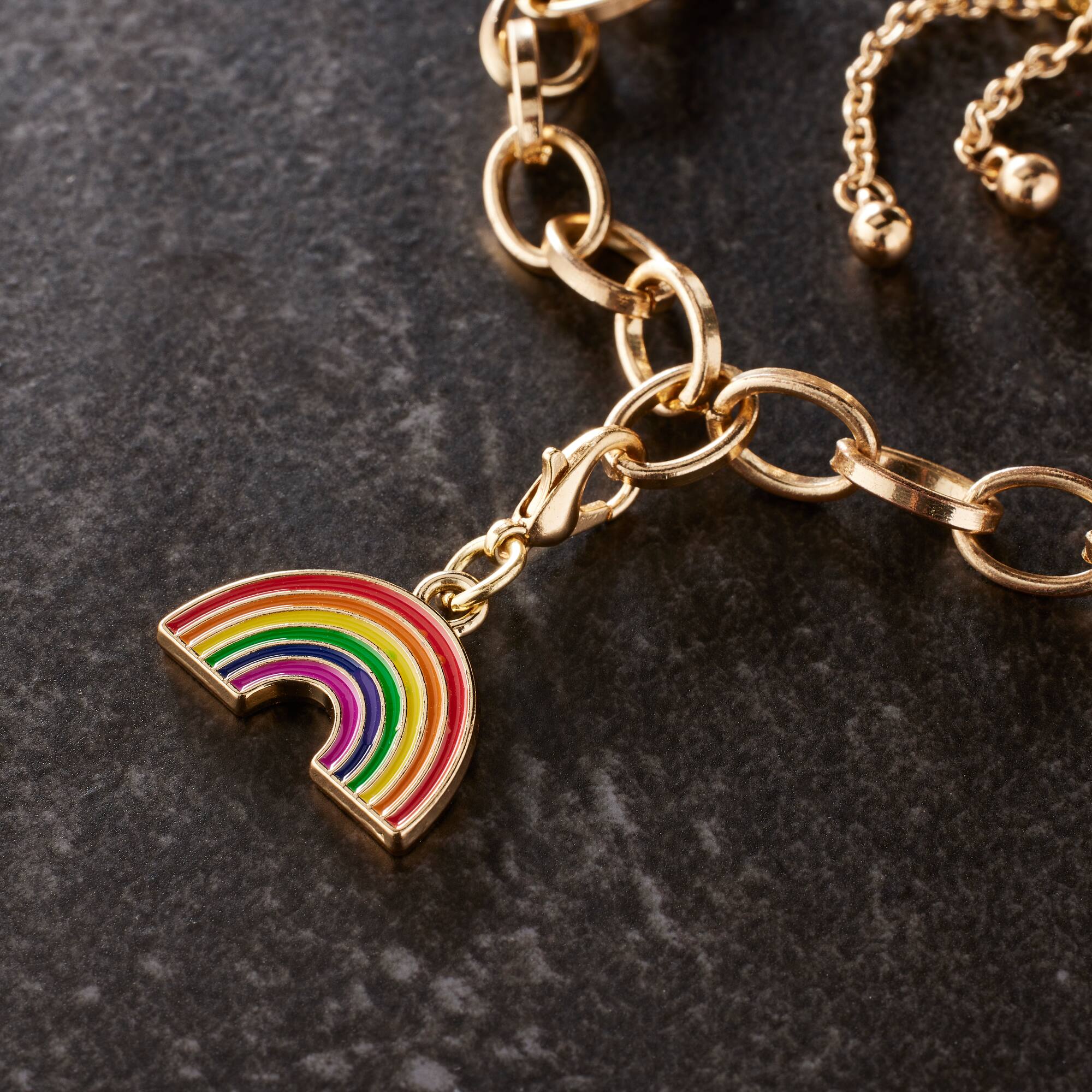 12 Pack: Rainbow Charm by Bead Landing™
